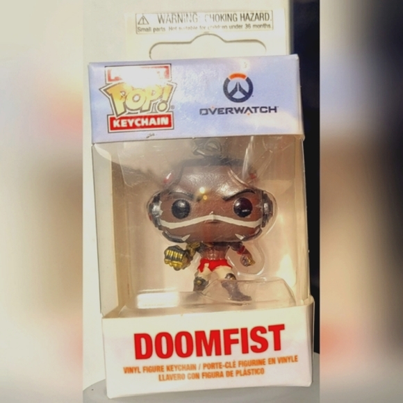 ⏰️3/$10 Pocket POP Keychain Doomfist-Overwatch New - Picture 2 of 7